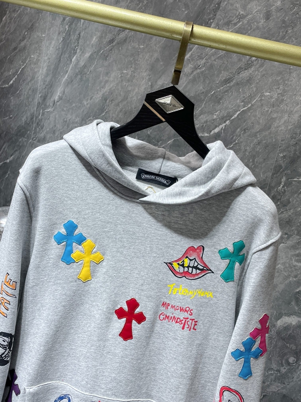 ブランドパーカー側面デザイン